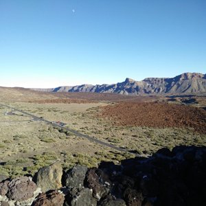 Las Cañadas from Teleferico del Teide