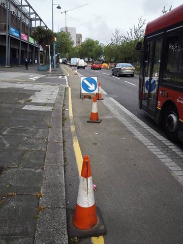 Cycle Lane Woolwich