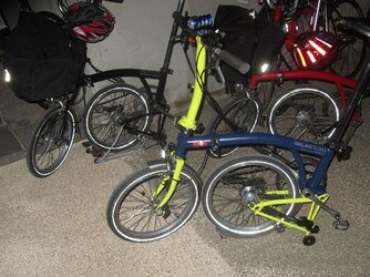 Bromptons at the ready.jpg