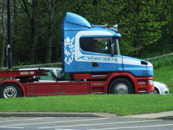 Motoring. Haulage. Scania. T-Cab. M62. jct 31.JPG Motoring. Haulage. Scania. T-Cab. M62. jct 31.JPG