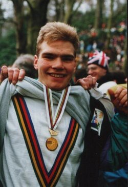 Cycling. 1990s. Cyclo-Cross. World Championship 1992. Roger Hammond 1.jpg