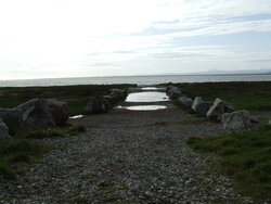 2009. Morecambe Bay road. 2.JPG