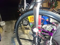 Boardman mudguards clearance