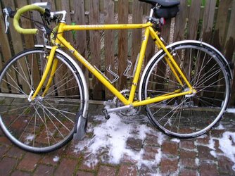 Cycling. 2007. Yellow Bike. 9.JPG