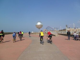cycling on the prom.JPG