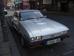 Motoring. Ford. Capri. E666 UBG. 1.JPG