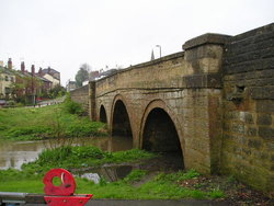 Aberford. Cock Beck Bridge.  1.JPG