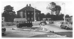Bramham. Bramham Crossroads. 1950.jpg