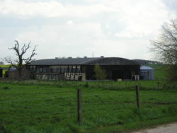 North Yorkshire Scenes. Tadcaster. Headley Hall. RFC. Hanger. 2.JPG