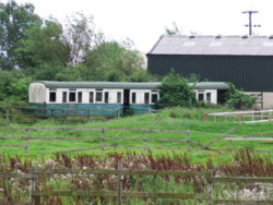 North Yorkshire Scenes. Burton Salmon. Railway Carriage.JPG