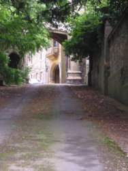 South Yorkshire Scenes. Hooton Pagnell. 8. The Hall 3 (Courtyard).JPG