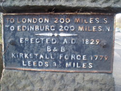 Kirkstall, Forge. MilePost. 1.JPG