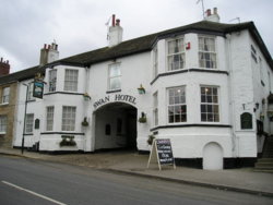 West Yorkshire Scenes. Aberford. The Swan Hotel. 1.JPG