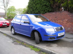 Motoring. Skoda. Fabia. YH05 SVU. 1.JPG