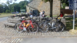 Drink and Bottles Refill at Slaidburn 20 miles in .jpg