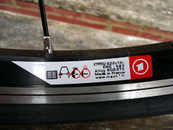 Mach 1 omega 700c rim 2025