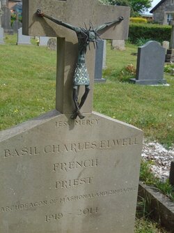 220509-7305 Redhill Christ Church Archdeacon of Mashonaland Elwell French gravestone.JPG