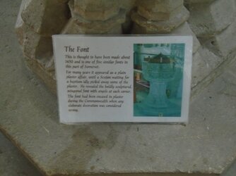 220610-8101 Axbridge St John the Baptist-font history notice.JPG