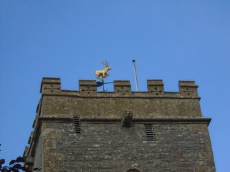 220625-8518 Burrington Holy Trinity -tower-parapet-tower weathervane.JPG