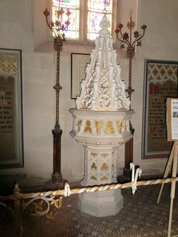 240308-5117  Fretherne St Mary-font.JPG