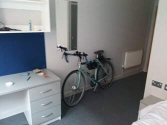 Bike in room Swansea.jpg