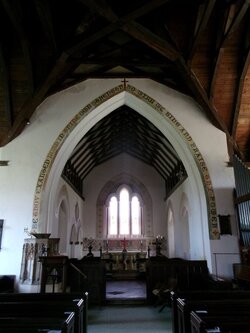 250331-0635  W Kington  St Mary view E - nave-chancel-arch text.JPG