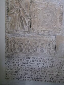 250331-0632  W Kington  St Mary S transept reset C16 wall monument to AP.JPG