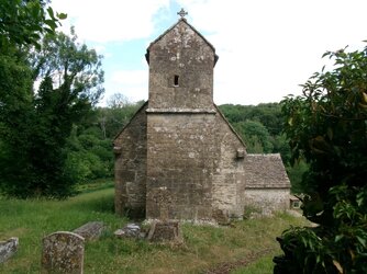 250602-1834 Duntisbourne Rouse St Michael-W end-tower.JPG 250602-1834 Duntisbourne Rouse St Michael-W end-tower.JPG