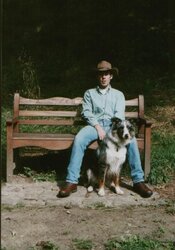 Dogs. Jack. Wycoller Hall. With Richard (1997).jpg