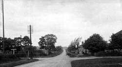 West Yorkshire Scenes. Bramham. Bramham Crossroads.1. 1912.jpg