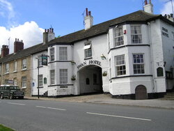 West Yorkshire Scenes. Aberford. The Swan Hotel. 6.JPG