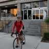 Michael on Bicycle