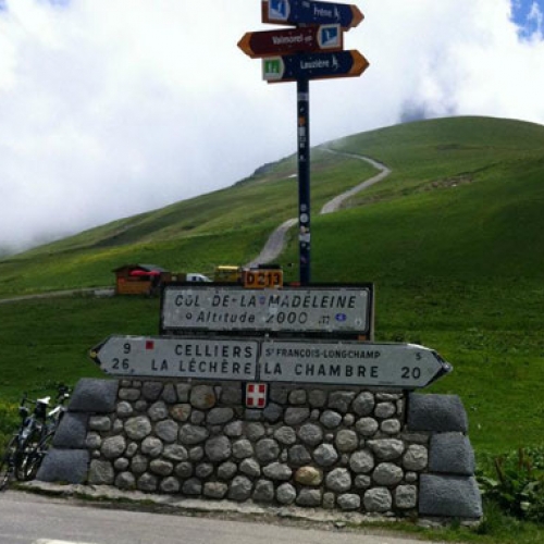 The chalet & area