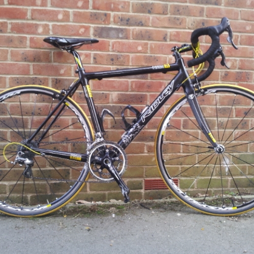 Ridley with Vittoria Open Corsa EVO KS Tyres
