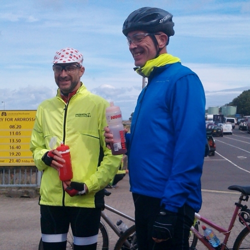 Today we ride! CC Ecosse Arran/Islay tour 2014