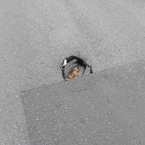 On my commute...