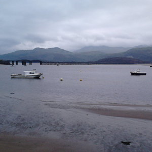 Mawddach Estuary and Barmouth Bridge