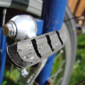 Particles Embedded In Brake Block