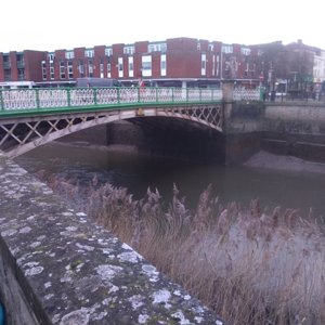 Iron bridge in Bridgewater