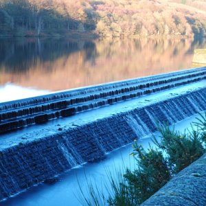 Overflow at Valehouse Reservoir