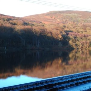 Valehouse Reservoir and Tintwistle Moor