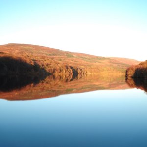 Peace and tranquility on Valehouse Reservoir