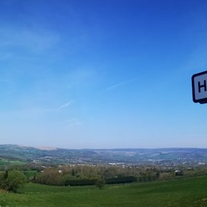 Charlesworth looking towards Hadfield