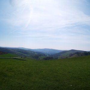 View towards Hayfield