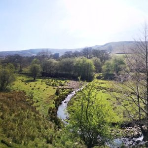 Panorama from Derbyshire Level