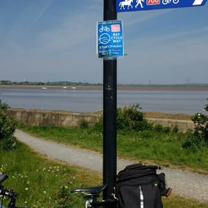 End of Bay Cycle Way