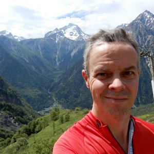 Southern view from Les Deux Alpes