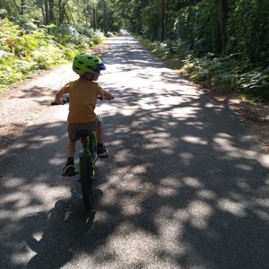 Long straight road