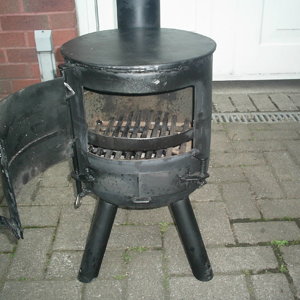 wood stove