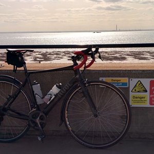 Shoeburyness with Mullberry Harbour in background.